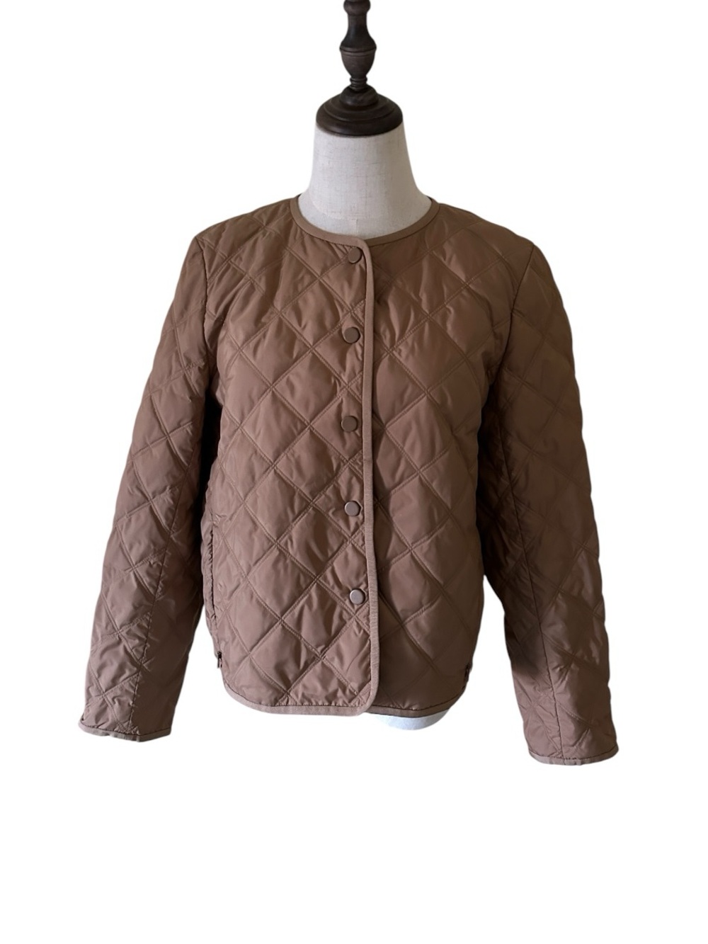 LAFAYETTE 148 NEW YORK Quilted Down Jacket Size M